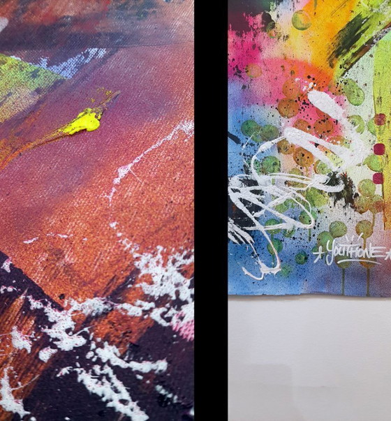 Image 1 of YOUTHONE - Urban Pulse - Artist canvas