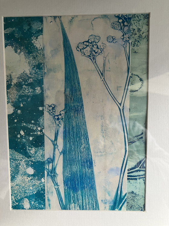 Image 1 of Chords in blue: collage