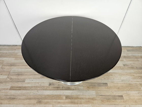 Image 1 of Extendable 1970s chrome-plated metal table