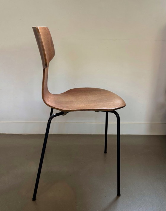 Image 1 of Set di 5 sedie ‘Hammer’, design di Arne Jacobsen per Fritz Hansen, Danimarca, 1969
