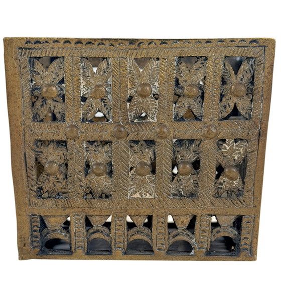 Antique Sumatran Brass Mosque Model – Indonesia – circa 1900–1920 – Decorative Objects, Wood (photo 9 of 11)
