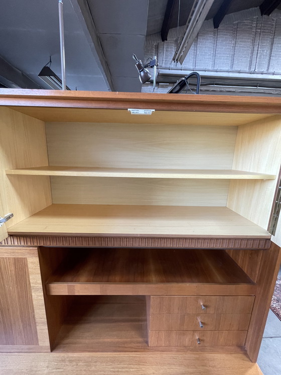 Image 1 of Vintage Swedish Wall Unit / Highboard - Royal Board 1970's
