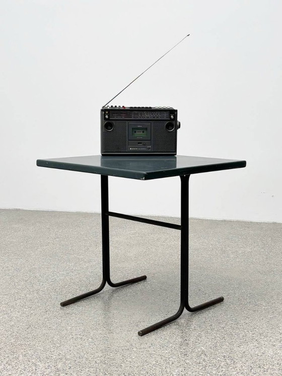 Image 1 of Set aus 2 Stühlen mit Tisch von Cindy Crawford Steiger für Embru, 1930er Jahre