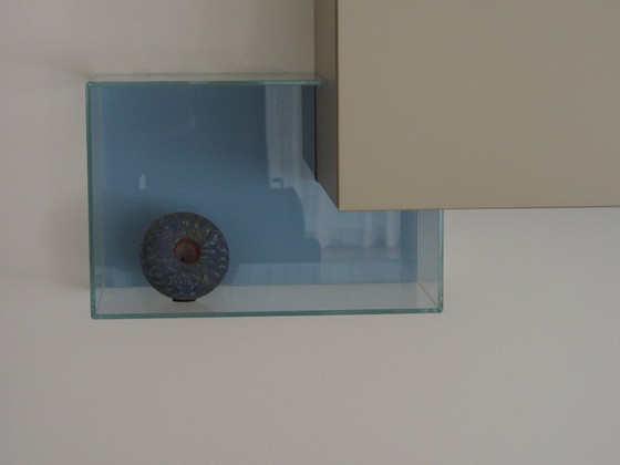 Boîte murale en verre - Bleue (Marque de design italienne Lago) – Vitrines, Glass (photo 4 of 5)
