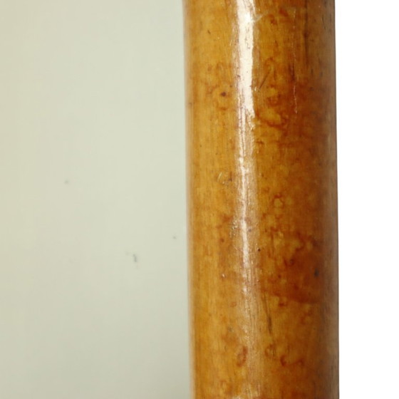 Image 1 of Miroir antique en bois et faux bambou