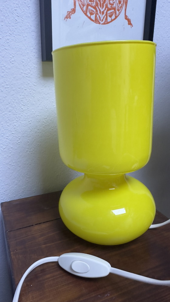 Image 1 of Lampe de table Lykta vintage jaune d'Ikea