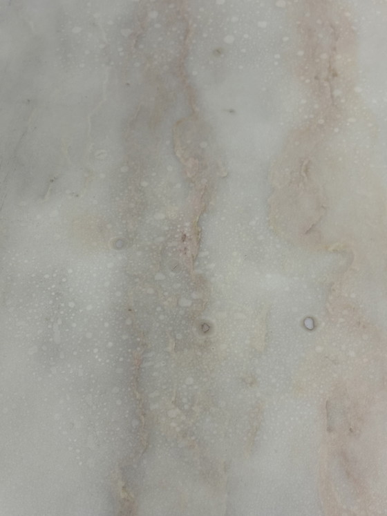 Image 1 of Vintage Marmeren Travertin Salontafel