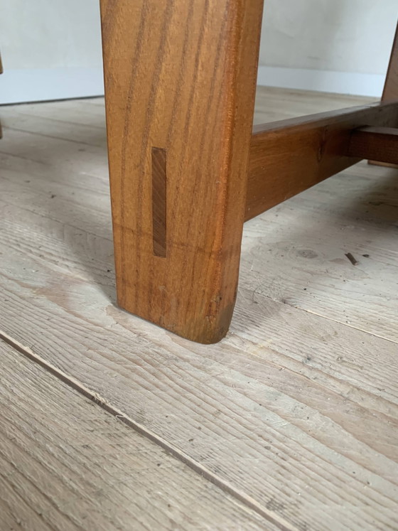 Couchtisch aus massiver Ulme aus den 80er Jahren – Couchtische, Wood, Scandinavian (photo 8 of 9)