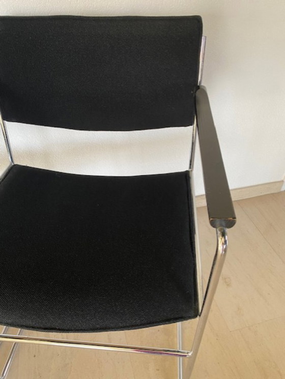 4x Arco Eetkamerstoelen van Arnold Merckx – Wool (photo 4 of 6)