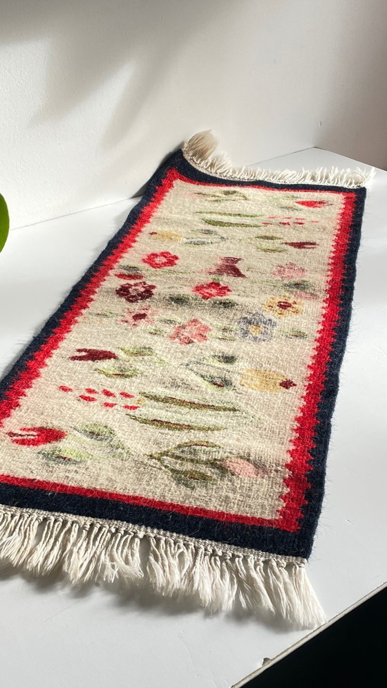 Image 1 of Rollakan Rug, Vintage Tulip Design