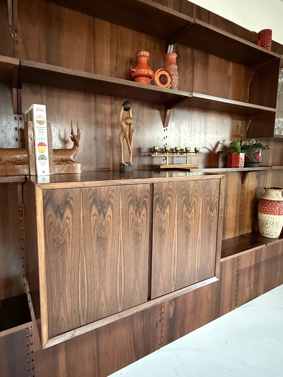 Image 1 of Système mural modulaire Vintage XL, Poul Cadovius '60