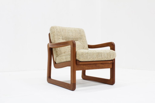 Vintage Mid century fauteuil teak Holstebro MöbelFabrik 1960s