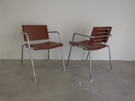 Pair of TBA chairs by Christophe Gevers - re-edition by BE-Classics