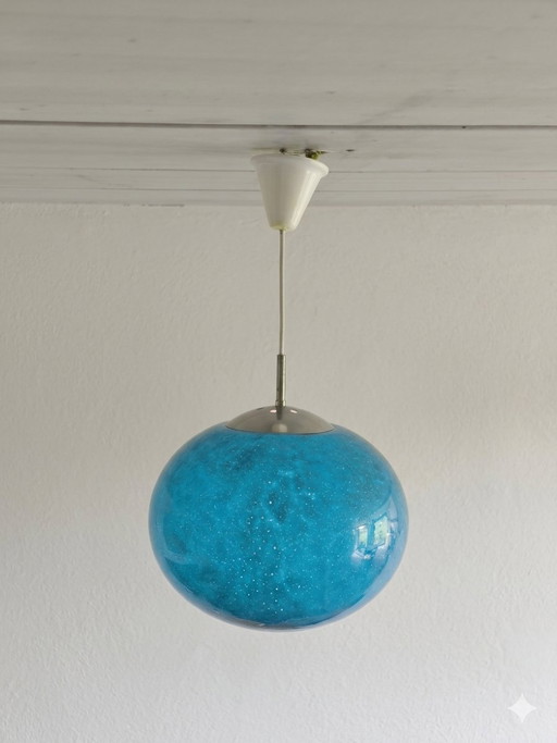 Lampadario vintage a sfera Galaxy di Peill & Putzler