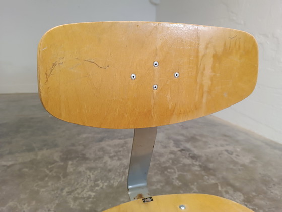 Image 1 of 2 x Stella vintage industriële draaistoelen