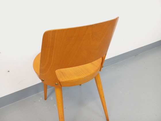 Image 1 of Sedia Mondor vintage di Baumann, in legno, degli anni '60