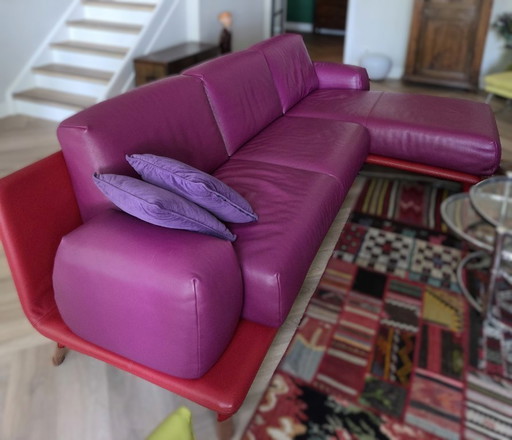 Leolux Paleta Ecksofa – hoekbanken, Leather