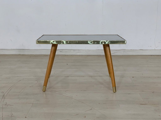 Mid century Couchtisch Nierentisch Tisch Ablage Blumenbank