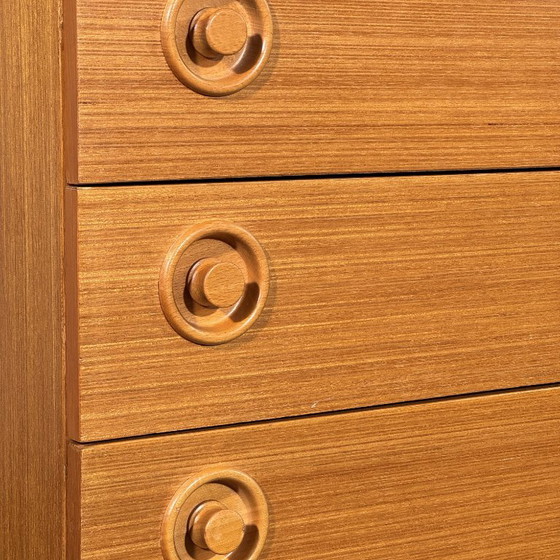 Cassettiera in teak Schreiber, anni '70 – Credenze, Wood (photo 10 of 13)