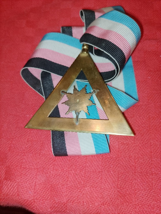 Image 1 of Vrijmetselaarsmedaille
