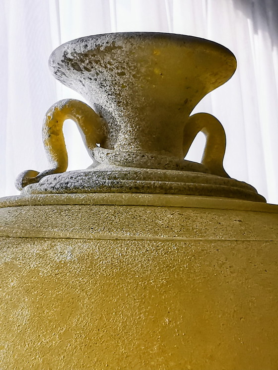 Image 1 of Vase, objet d'art. Cenedese Scavo Murano années 1960