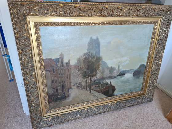 Image 1 of “Jan Knikker – Aangezicht van een stad met gesigneerd)