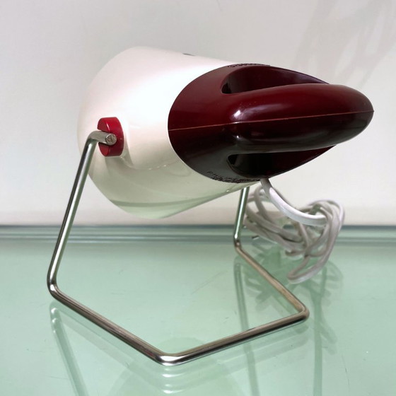 Image 1 of Vintage Jaren 60 Philips Infraphil HP 3603 Infraroodlamp met Doos en Handleiding