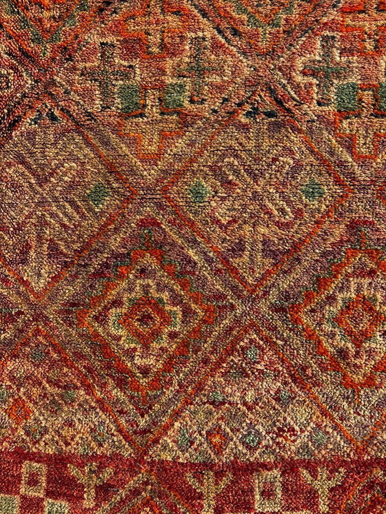 Image 1 of Vintage Moroccan Boujad Rug 180x290 cm – Handmade Berber Wool Rug