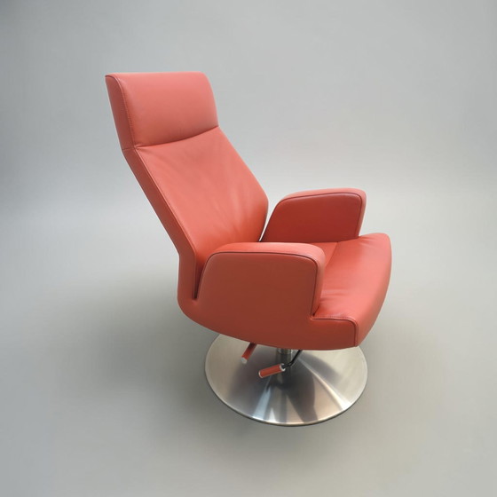 Image 1 of De Sede ds 256 designstoel, leren stoel, draaistoel