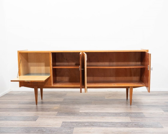 Image 1 of Sideboard from the 1960s in walnut, with bar compartment