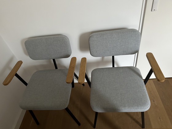 Image 1 of 2 chaises Studio Henk Ode avec accoudoirs