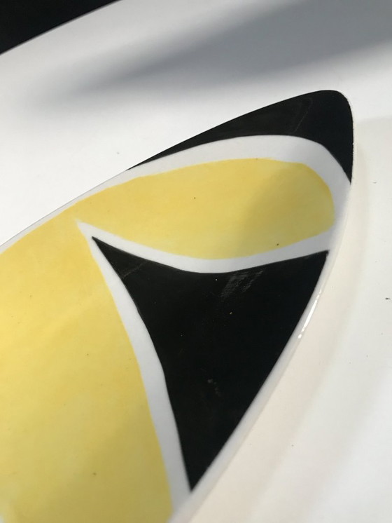 Image 1 of Plat • Vintage Centerpiece • « 9736 » • István Kovács • Zsolnay • 1962