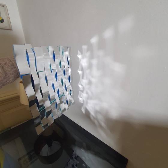 Image 1 of Objet mural miroir ONDE