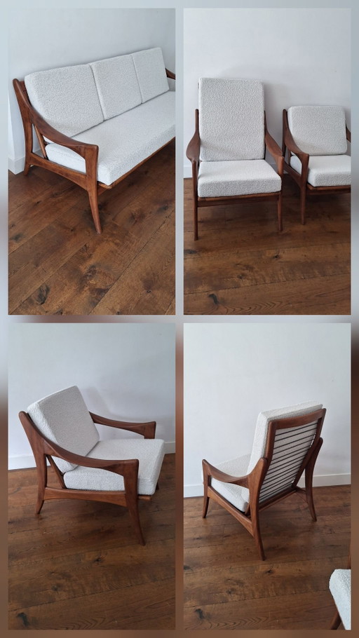 Mid-Century Design Set De Ster Gelderland 60er Jahre