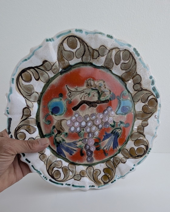 Image 1 of Zeldzaam Mid-Century Wandbord – Samenwerking Elio Schiavon & Gunter Erhart (SKK) – Jaren '60