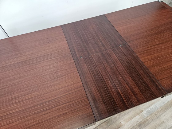 4D uitschuifbare eettafel van Angelo Mangiarotti voor Molteni, 1970 – Molteni&C, Hout (photo 17 of 19)