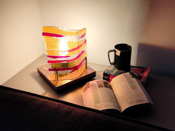 Image 1 of Handgefertigte Glaslampe — GlassTower