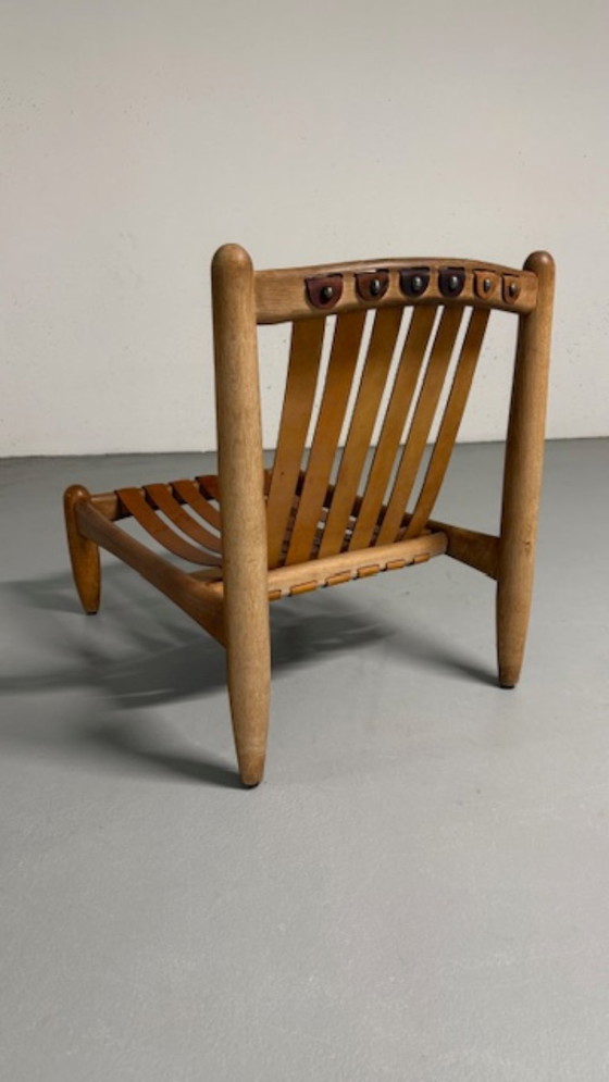 Image 1 of Brutalistische loungestoel jaren 60