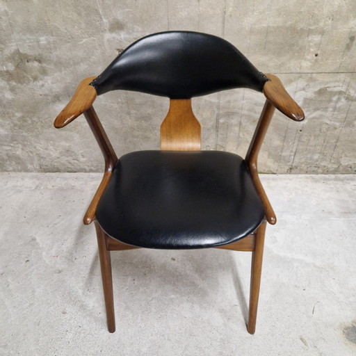 Vintage cowhide chair office chair