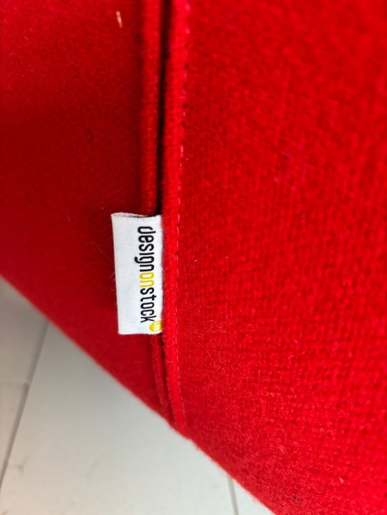 Image 1 of 2 x armchair Design on stock red (price each, chair may also be sold individually)