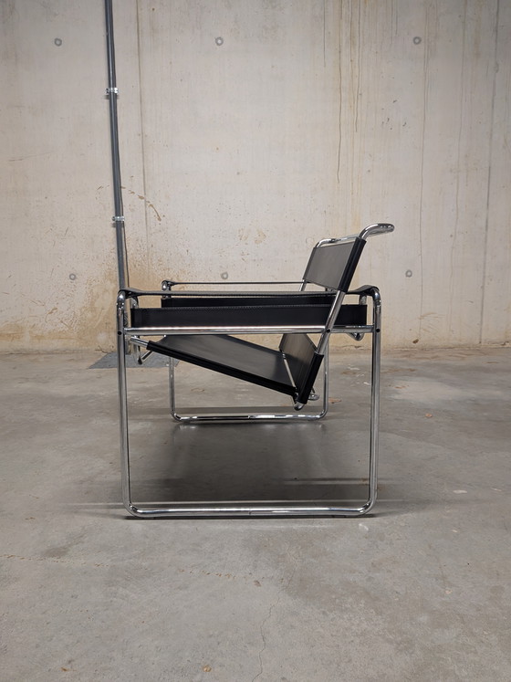 Image 1 of Vintage B3 Wassily stoel (Knoll) - Marcel Breuer