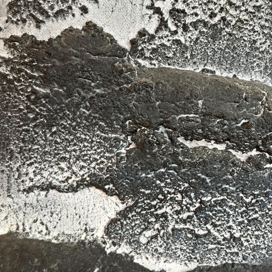 Louis-Marie Londot, Composition brutaliste abstraite, Huile sur toile, 1964 – Peintures et dessins, Canvas (photo 8 of 11)