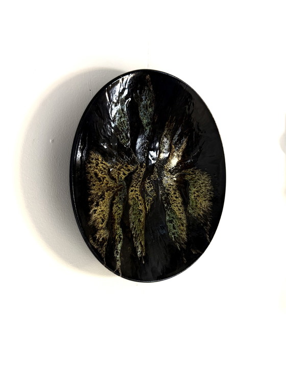 Image 1 of Piatto da parete in ceramica vintage anni '60