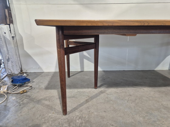 Image 1 of Arne Vodder Modell 201 Esstisch aus Palisander