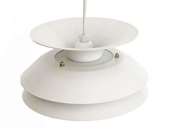 Image 1 of Middelgrote meerlaagse hanglamp van Kurt Wiborg voor Jeka Metaltryk, Denemarken 1970