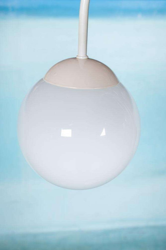 Image 1 of Space age waterfall floor lamp minimalist floor lamp white