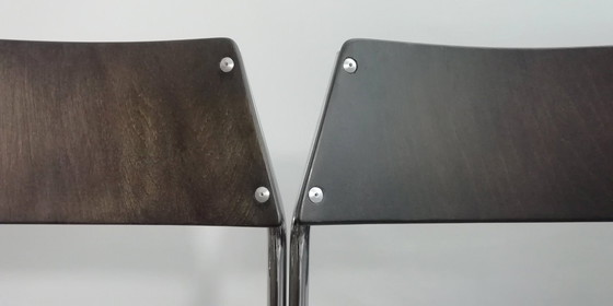 Image 1 of 8x MAUSER Cantilever Chair Set VINTAGE BAUHAUS Walter Papst