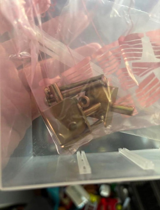 Image 1 of Lettino per neonati in arrivo, nero, con materasso Aerosleep - Regolabile