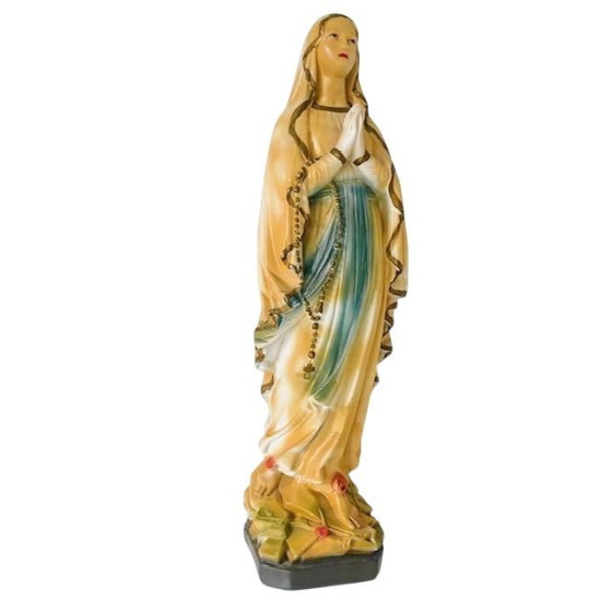Image 1 of Vintage XL maria statue religious Mary statue