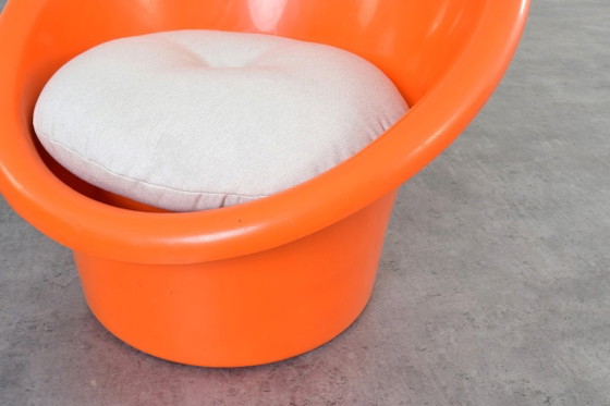 Skopa Lounge Chairs by Ole Gjerløv-Knudsen & Torben Lind for IKEA, 1970s, Set of 2 – Loveseats, Plastic (photo 14 of 18)